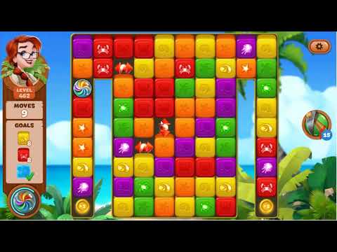 Lost Island Blast Adventure Level 462 - No Boosters