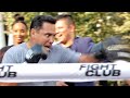 OSCAR DE LA HOYA EXPLODES ON THE MITTS IN COMEBACK WORKOUT!  RIPS COMBOS AHEAD OF BELFORT FIGHT
