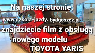 Toyota Yaris III Obsługa