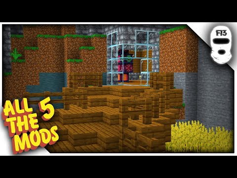 AUTOMATING CONATUS FLUID FOR OUR NEW WOOT MOB FARM! Minecraft 1.15 [All the Mods 5 E26]