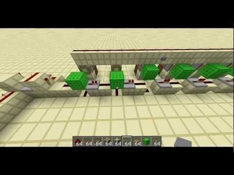 Redstone Tutorial: Branching InstantWire + Sequential Counter