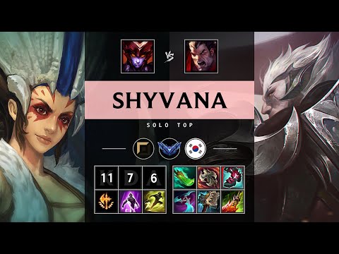 Shyvana Top vs Darius - KR Diamond Patch 25.13