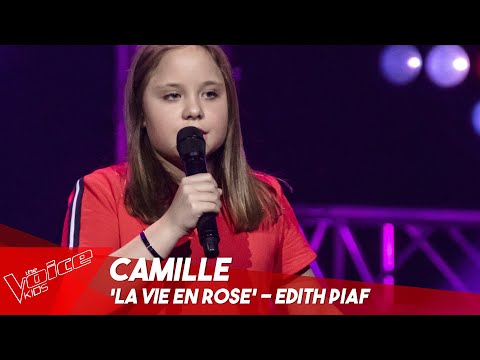 Camille - 'La vie en rose' | Blind Auditions | The Voice Kids Belgique