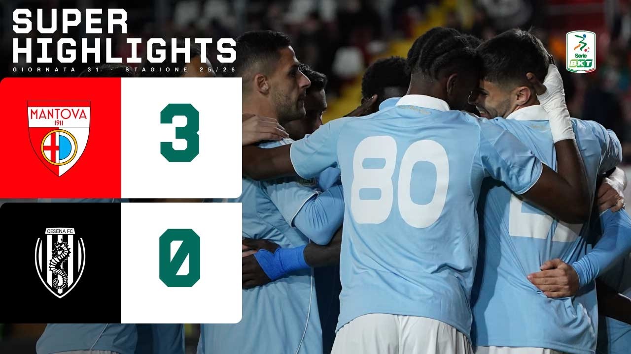 Mantova vs Cesena Highlights