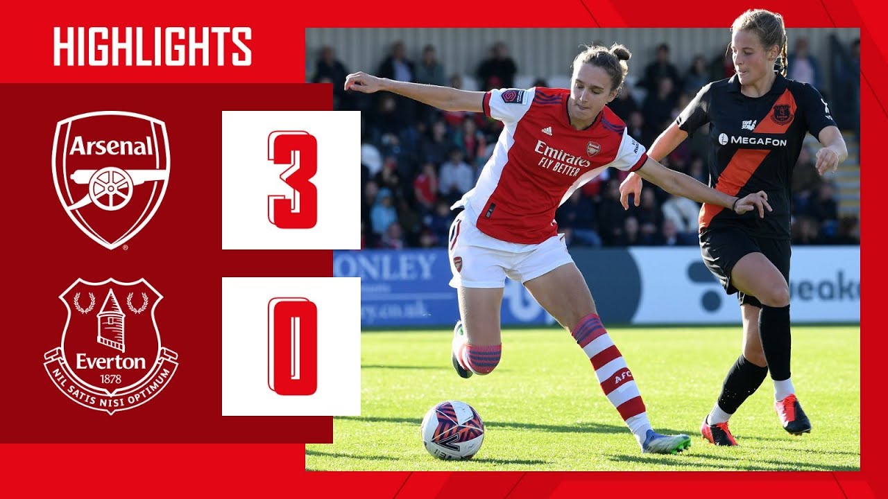 HIGHLIGHTS | Arsenal 3-0 Everton | Arsenal W.F.C.