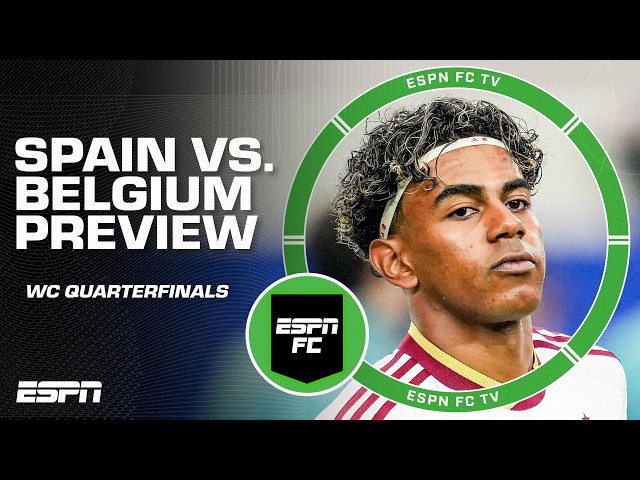 Spain vs. Belgium preview and predictions 🍿+ Lamine Yamal injury update | ESPN FC