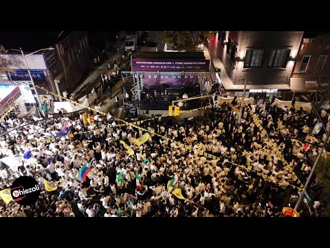 DRONE: Simchas Beis Hashoeva in Crown Heights - 2024