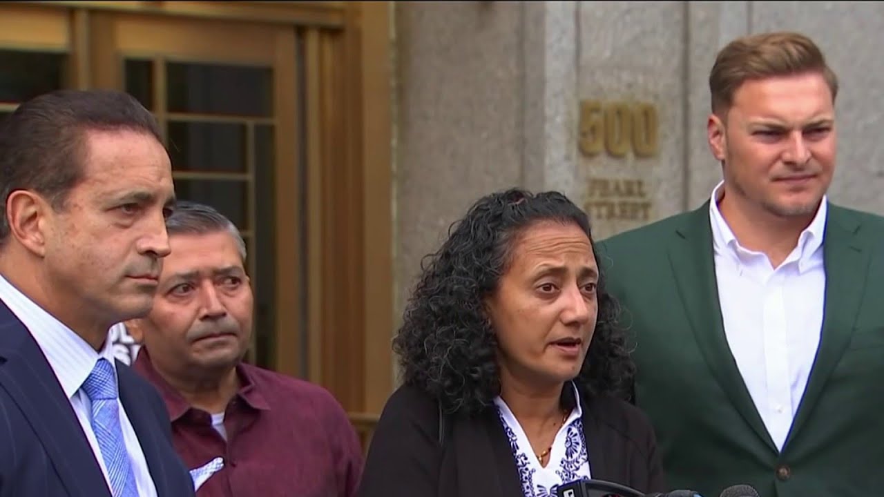 Family of NJ man shot by off-duty NYPD cop sues Eric Adams and the city | NBC New York