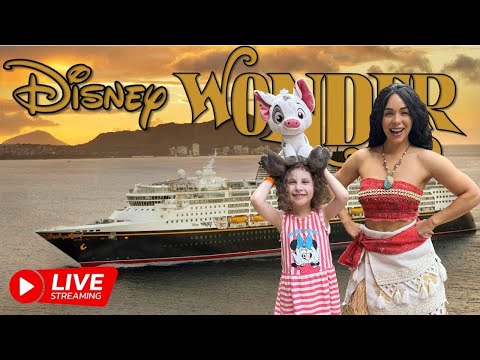Thumbnail for Disney Wonder Hawaii to Sydney Embarkation Day Live Stream. 😃👍🏼🏰🇦🇺🌺🛳⚓️