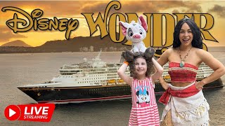 Disney Wonder Hawaii to Sydney Embarkation Day Live Stream. 😃👍🏼🏰🇦🇺🌺🛳⚓️