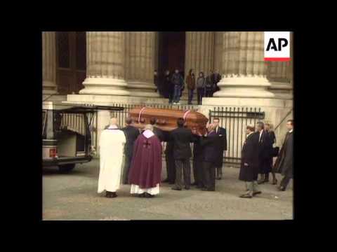 FRANCE: FUNERAL SERVICE OF FILM DIRECTOR LOUIS MALLE