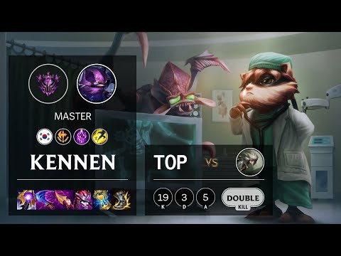 Kennen Top vs Camille - KR Master Patch 10.23