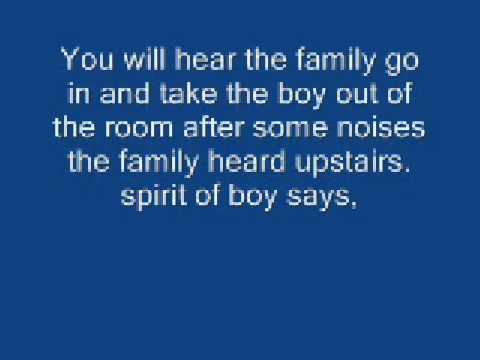 EVP of family taking boy out of room..ghost boy speaks #11