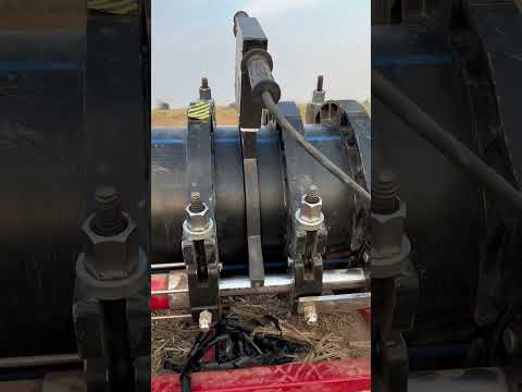 HDPE pipe joint  full process #SHORTS