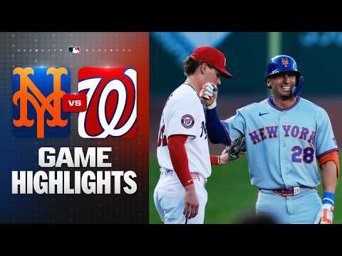 워싱턴 VS 뉴욕메츠 7:16 MLB 스포츠하이라이트