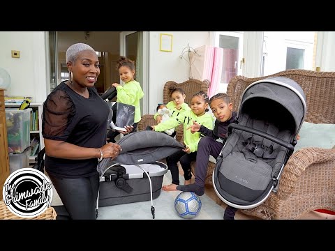 MUM AND KIDS ASSEMBLE "BRAND NEW iCANDY PEACH" DOUBLE STROLLER