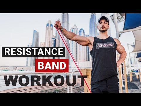 FULL BODY Resistance Band Workout | Dejan Stipke