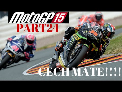 MotoGP 15 PS4 GAMEPLAY part 24 Career mode - @CECH-REPUBLIC BRNO - CECH MATE!!!!