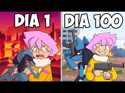 SOBREVIVI 100 DIAS NA GUERRA MUNDIAL DE MINECRAFT PIXELMON - O FILME