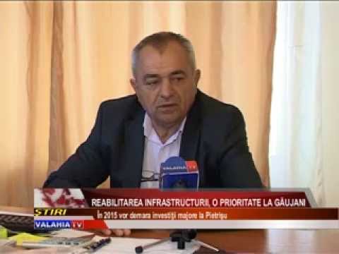 REABILITAREA INFRASTRUCTURII, O PRIORITATE LA GĂUJANI