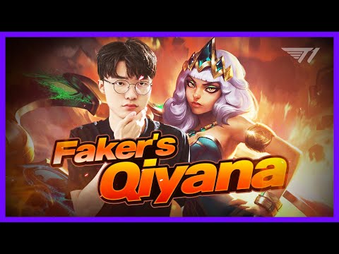 Faker's Qiyana with New Item Build | T1 League of Legends