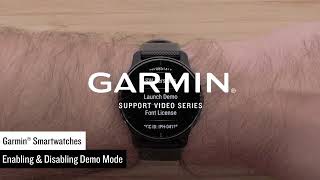 Garmin Relojes Garmin - Modo Demostración anuncio