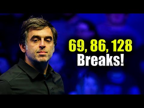 Break-Building Masterclass by Ronnie O'Sullivan!