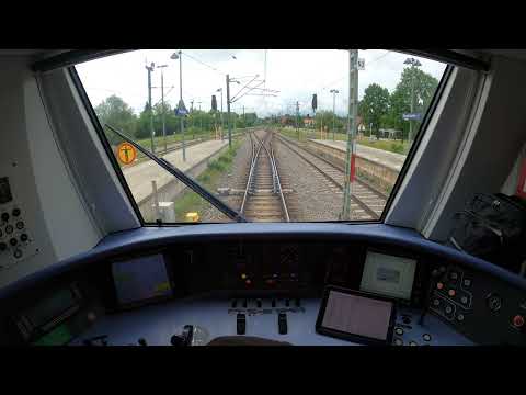 Führerstandsmitnahme S-Bahn München S7 Ostbahnhof - Holzkirchen - Kreuzstraße - Ostbahnhof BR423