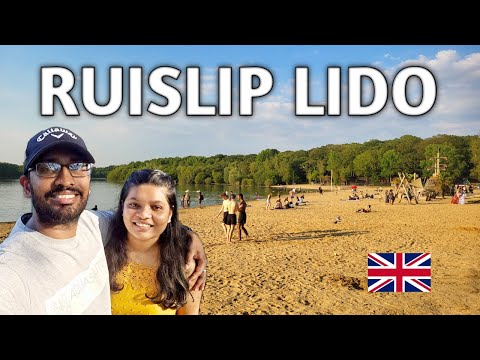 London වල කැලයක් මැද තියෙන ලස්සන beach එකක් 😍 | Ruislip Lido | Things to do in Ruislip
