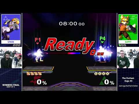 The Durham Dojo #3 Winners Finals - Zuppy (Fox) vs Spark (Sheik)
