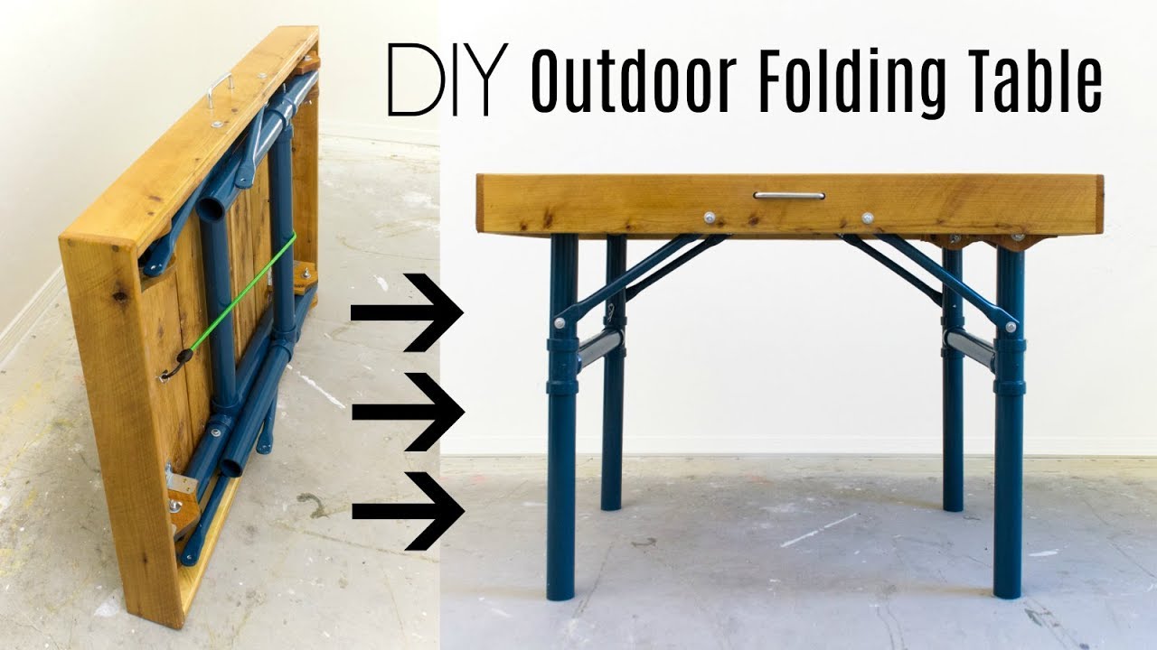 Outdoor Folding Table | How to Build