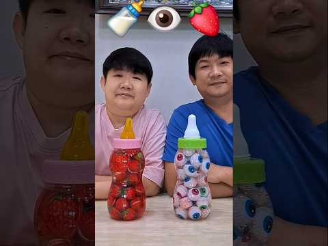 Real VS Jelly Big Bottle Candy#f😳🙄😩🤣