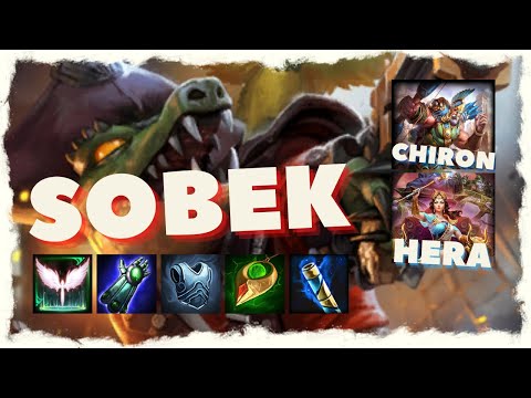 Smite Classic RANKED Joust Sobek Support Gameplay | Last Ranked Joust game before the new map!