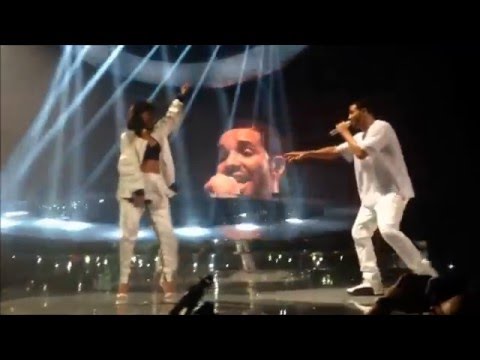 Drake & Rihanna FULL LIVE (Paris) HD