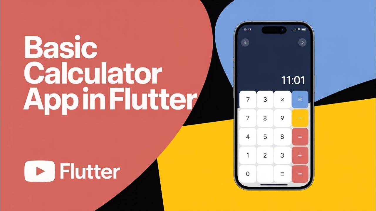 Flutter Beginner Project: Simple Calculator App using Provider❤️