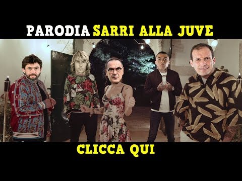 CANZONE SARRI ALLA JUVE ⚽ | Parodia Boomdabash ft. Alessandra Amoroso - Mambo Salentino |
