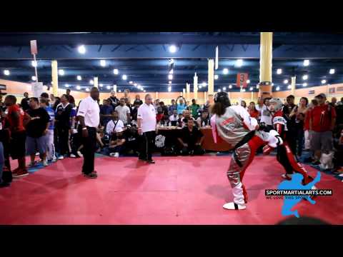 Zain Pedraza vs Hamed Firouzio - Men's Sparring - US Open 2014