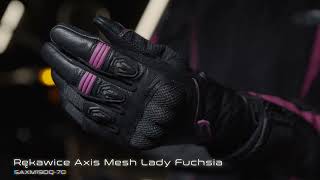 RĘKAWICE AXIS MESH LADY FUCHSIA #SECA
