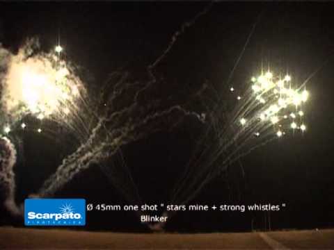 45mm oneshot starmine strobe + knatter crackly sirene