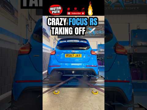 INSANE FOCUS RS DYNO PULL💀🔥 #ford #focus #focusrs #rs #fordfocusrs #shorts #shortsfeed