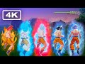 Dragon Ball Z Kakarot All Goku Transformations Base Ultra Instinct 4K 60fps