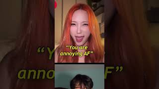 I was so nervous to do this to her 😭😭