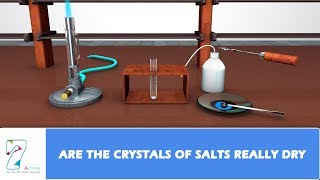 ARE THE CRYSTALS OF SALTS REALLY DRY