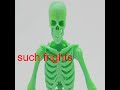 Stuck Inside Green Skeleton Full Cover