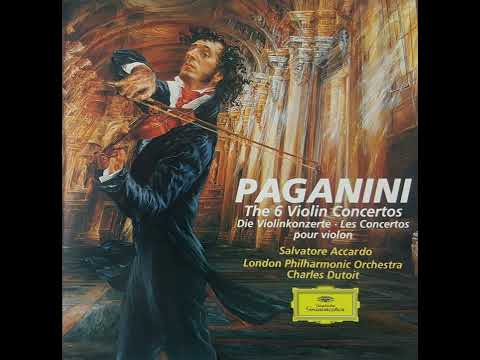 Salvatore Accardo - Paganini Violin Concerto No.1 in D Major, Op. 6