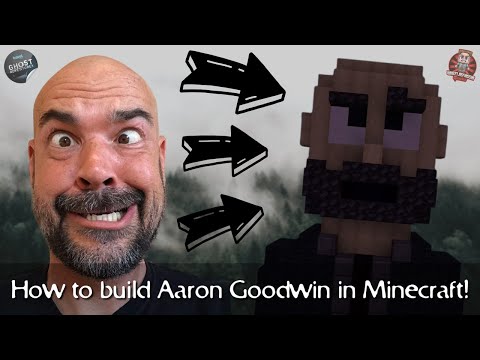 How to Build Aaron Goodwin from Ghost Adventures in Minecraft!!