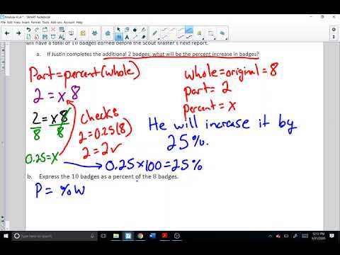 Percent Increase And Decrease Module 4 Lesson 4