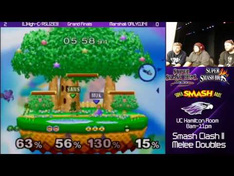 [WW SC II] Grand Finals WIT|ORLY/Marshall vs. High-C/ASL - Melee Doubles