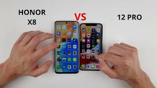 Honor X8 vs 12 Pro | SPEED TEST