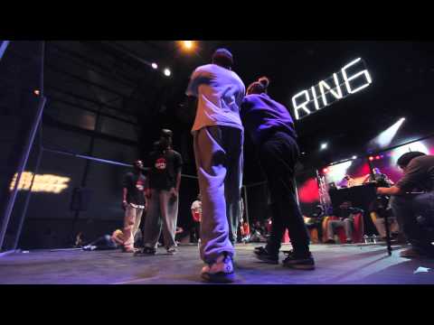 Battle "Le Ring" 2011 - Hip Hop - 1/2 Finale - KANON et P.DOG VS THEO ET HERMAN